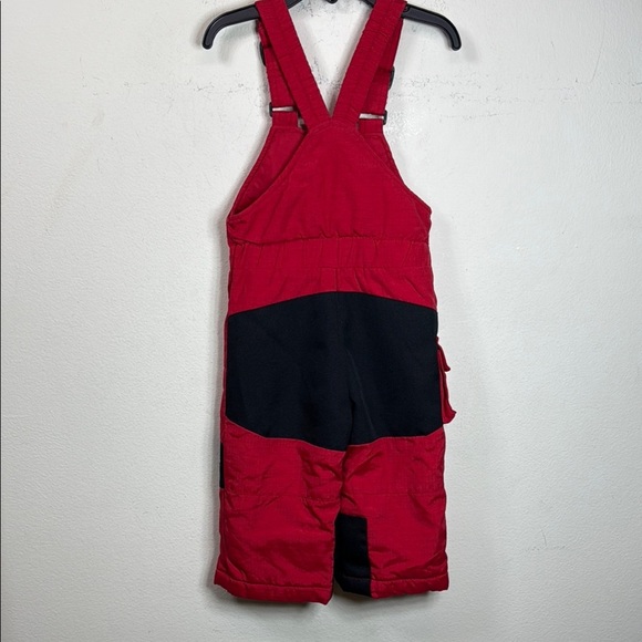 (R0) Columbia Kids Red Snow Bib Overalls, size 2T - Picture 5 of 11
